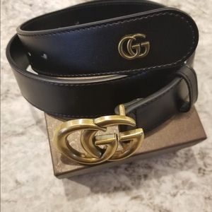 Designer Double G “GG” belt